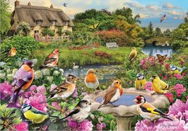Birdsong by the stream Puzzel Grote stukken - 250